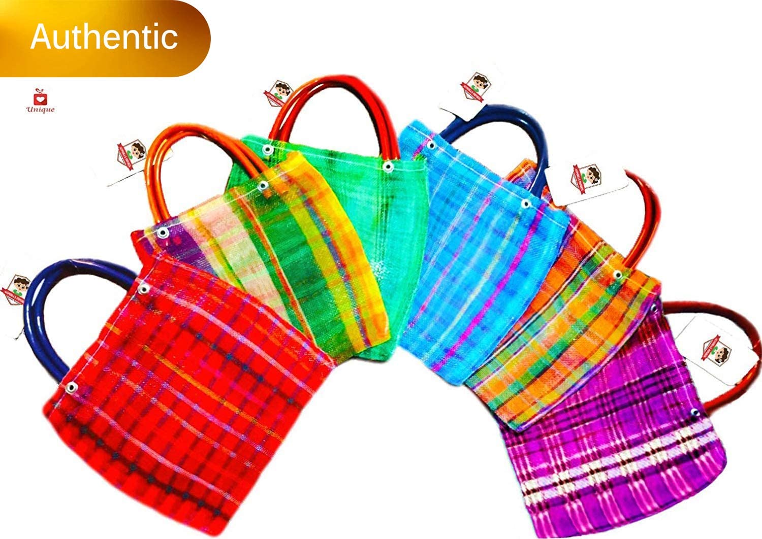 Bolsas mexicanas de colores 